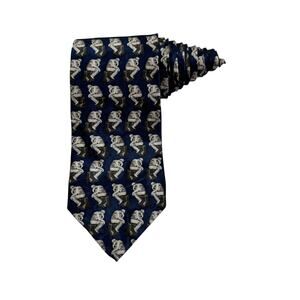 Museum Artifacts The Thinker Vintage Novelty Necktie Silk